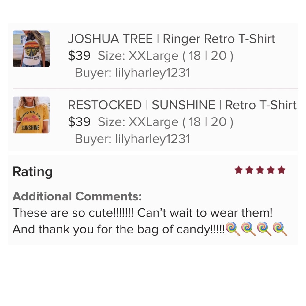 Ringer Y2K Retro T-Shirt - Picture 4 of 7